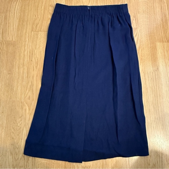 Elegant Navy Women's Blazer & skirt set vintage size 4 - Picture 12 of 12